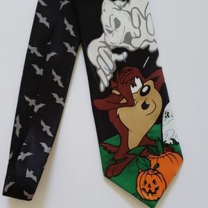 Looney Tunes Halloween Tie